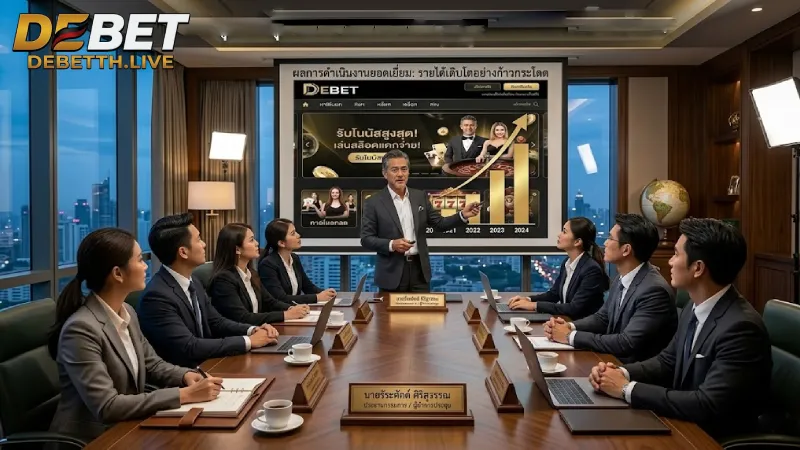 ประสบการณ์ระดับสากล จากตลาดการเงินสู่การบริหาร DEBET